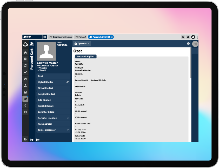 Personel Bilgi Bankanızı Oluşturun