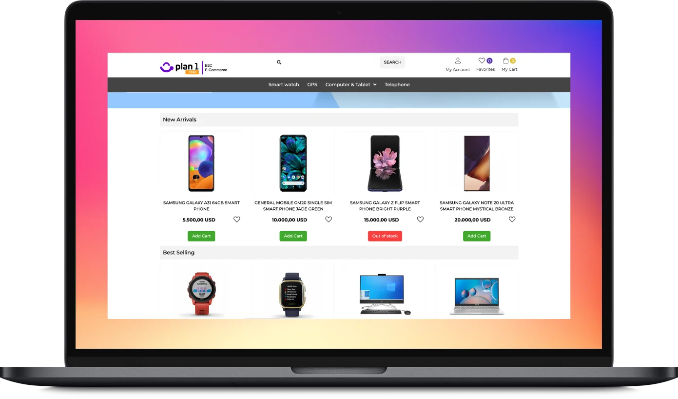 Comprehensive E-Commerce Platform