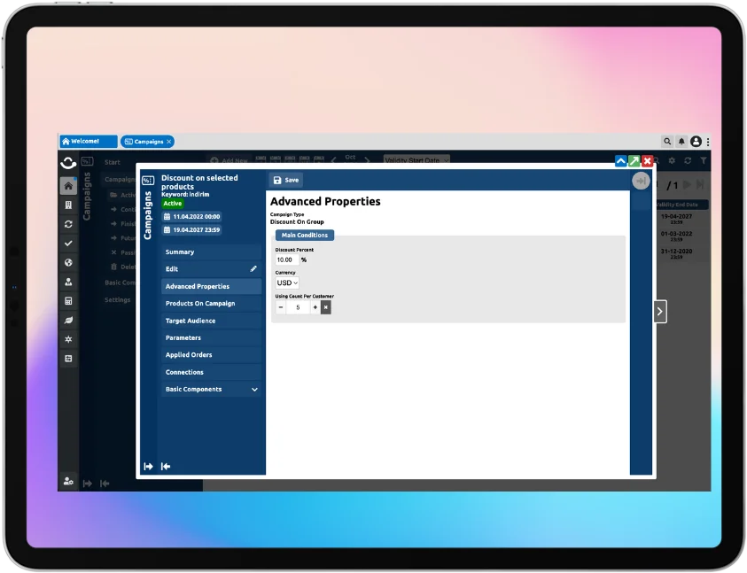 Discount on Shopping Limit